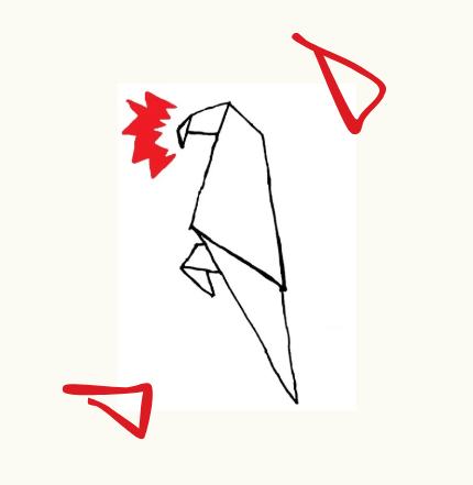 ORIGAMI PARROT